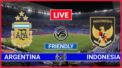 argentina vs indonesia live score and news